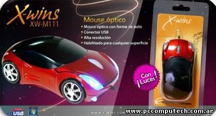 Mouse con forma de auto